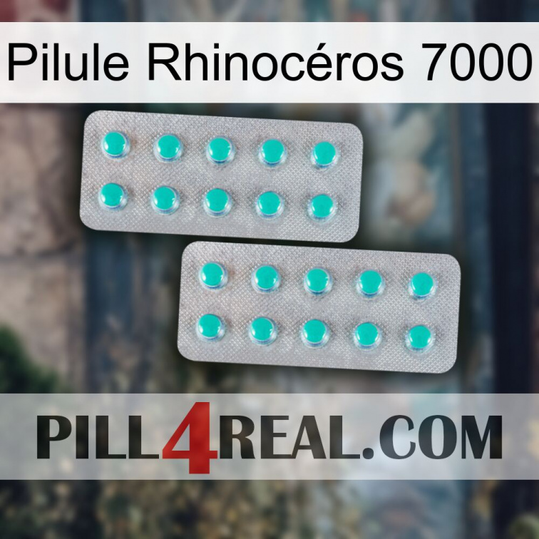 Pilule Rhinocéros 7000 29